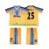 Camisola Chelsea ZOLA 25 1995 1997 Retro Criança Equipamento Segundo Manga Curta